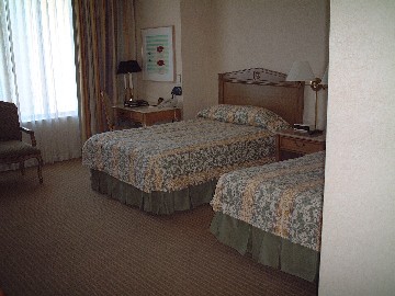 フェアモントホテルの客室